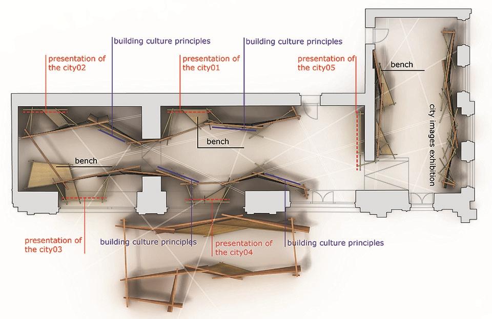 小型展廳建筑效果圖